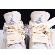 Off-White Sail Jordan CV9388-100 x Air 4 0725